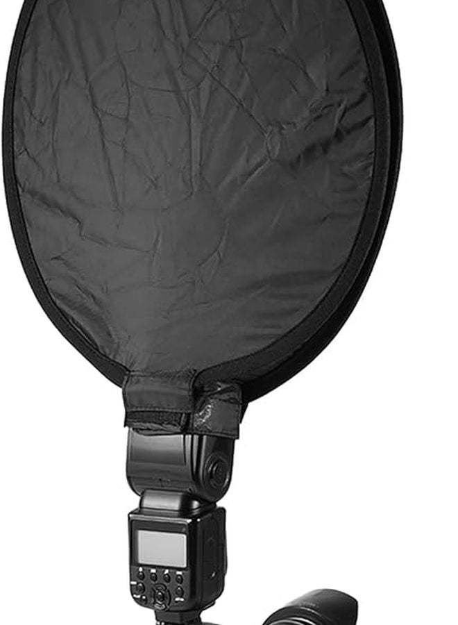 قابل للطي 40 سم صندوق ضوئي محمول طبق تجميل فلاش سبيدلايت موزع ضوء فيلم فضي بالداخل - Image 4